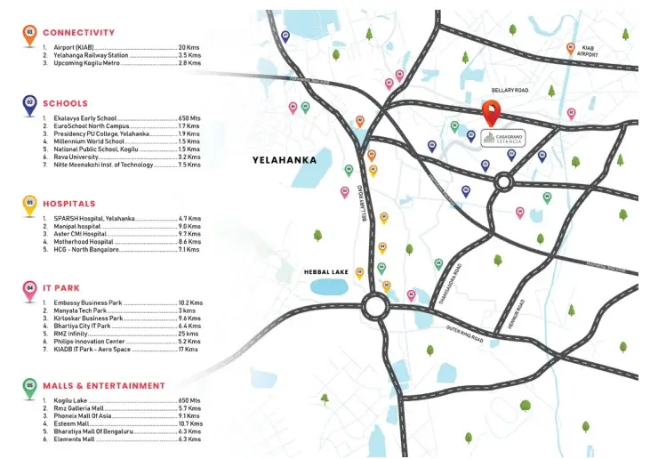 Casagrand Estancia location